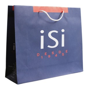 Paper shopping bag/carrier bag ISI