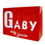 Paper shopping bag/exclusive carrier bag GABY