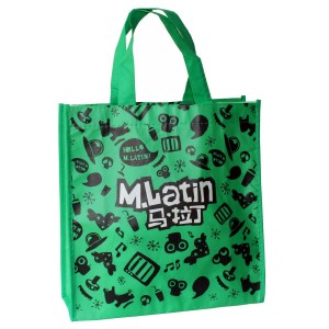 Non woven lamination bag/tote bag/shopper bag M-Latin